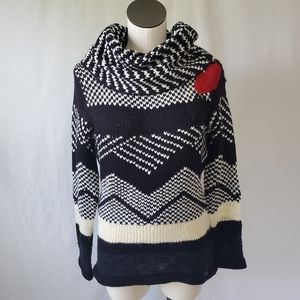 Desigual Cowl Neck Sweater
